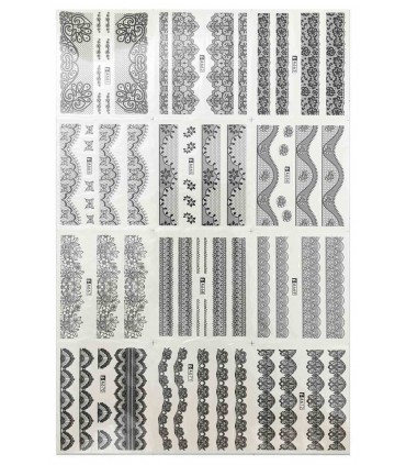 لنز سه بعدی ناخن شماره A661