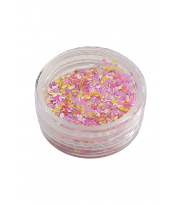 دیزاین شوگر ناخن طرح برف بنفش