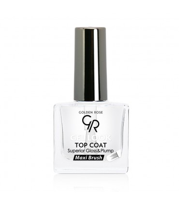 تاپ کت ناخن فوق العاده براق گلدن رز