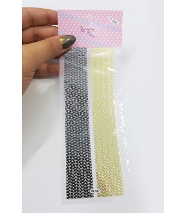 استیکر سه بعدی ناخن YK-137 با دست