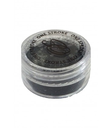 دیزاین ناخن پودر  مشکی