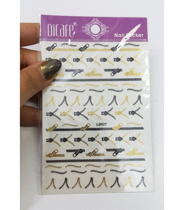 استیکر سه بعدی ناخن LD-027 با دست
