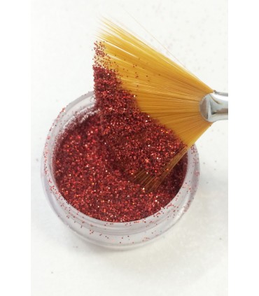 دیزاین شوگر ناخن اکلیلی قرمز با قلم