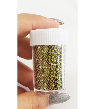 فویل طراحی ناخن F1 با دست