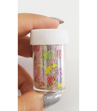 فویل طراحی ناخن F6 با دست