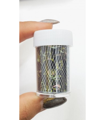 فویل طراحی ناخن F7 با دست