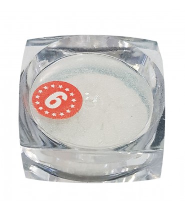 پودر کروم ناخن سبز تیره