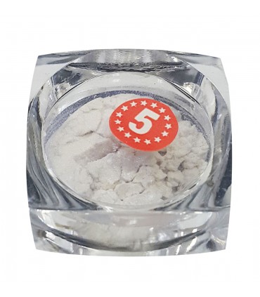 پودر کروم ناخن آبی