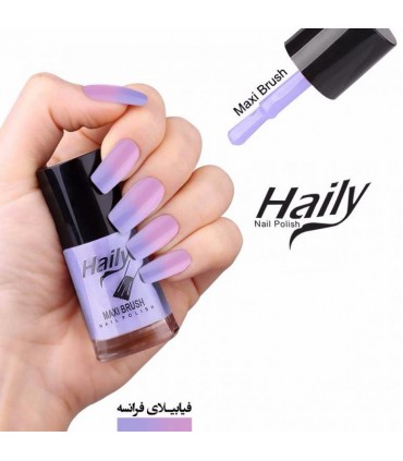 لاک ناخن حرارتی هایلی شماره 600 با دست
