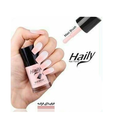 لاک ناخن حرارتی هایلی شماره 604 با دست