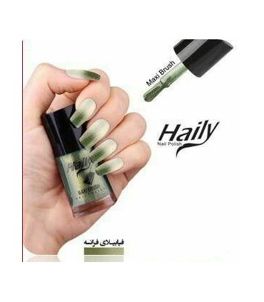 لاک ناخن حرارتی هایلی شماره 605 با دست