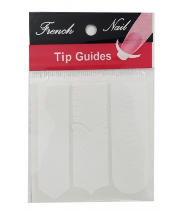 برچسب فرنچ ناخن Tip Guide مدل ترکیبی