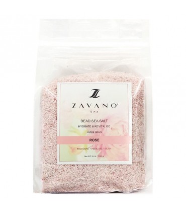 نمک دریایی ZAVANO عصاره گل رز