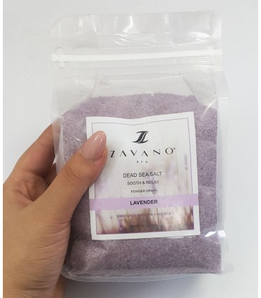 نمک دریایی ZAVANO حاوی عصاره سنبل با دست