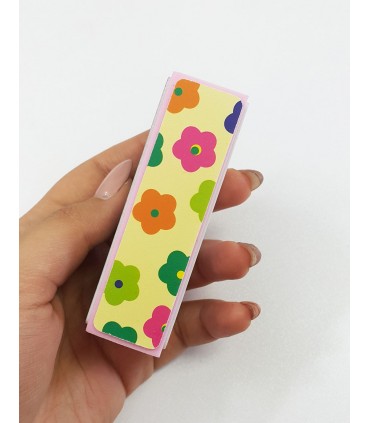 بافر ناخن ۴ کاره طرح دار با دست