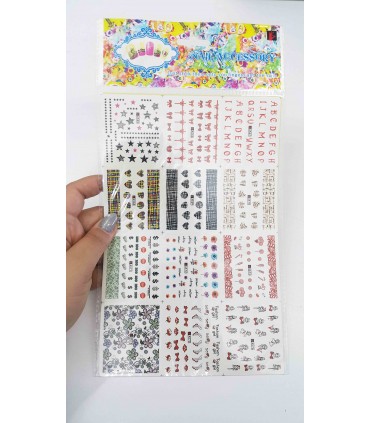 لنز سه بعدی ناخن A565 با دست