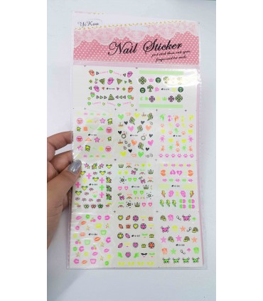 لنز سه بعدی ناخن Yg078