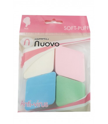 پد آرایشی ۴عددی Nuovo