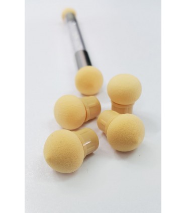 قلم آمبره طراحی ناخن سفید سری