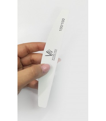 سوهان ناخن کاغذی ویکتوریا مدل دوطرفه 100/100