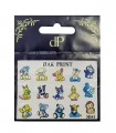 لنز ناخن روسی Dak Print مدل حیوانات