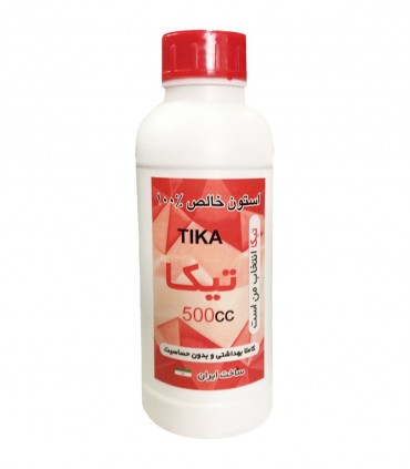 استون خالص ۱۰۰٪ نیم لیتری تیکا