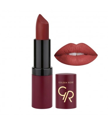 رژ لب مات گلدن رز مدل ولوت Velvet Matte شماره 22 لب
