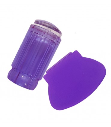 مهر ناخن (استمپ) رنگ بنفش