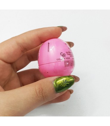 کره لب حاوی ضدآفتاب گلدن رز طعم تمشک دست