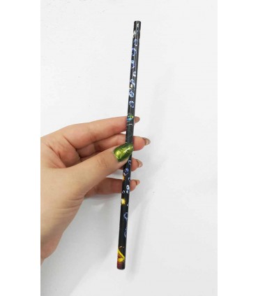 مداد نگین ناخن مشکی دست