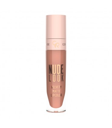 رژ لب مایع مات گلدن رز نود لوک VELVETY MATTE شماره 01