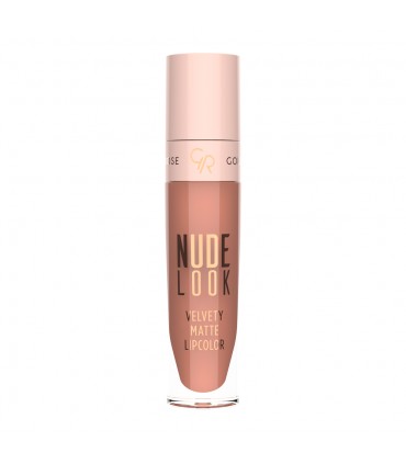 رژ لب مایع مات گلدن رز نود لوک VELVETY MATTE شماره 02