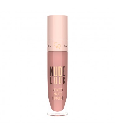 رژ لب مایع مات گلدن رز نود لوک VELVETY MATTE شماره 03