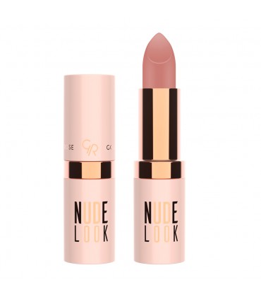 رژ لب جامد مات گلدن رز NUDE LOOK شماره 01