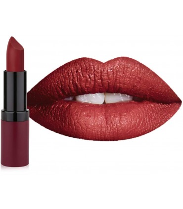 رژ لب مات گلدن رز مدل ولوت Velvet Matte شماره 25 لب