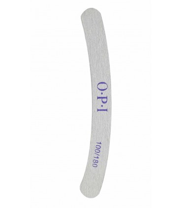سوهان ناخن کاغذی OPI مدل دوطرفه 100/180 هلالی