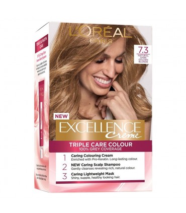 رنگ مو لورآل سری Excellence شماره 7.3