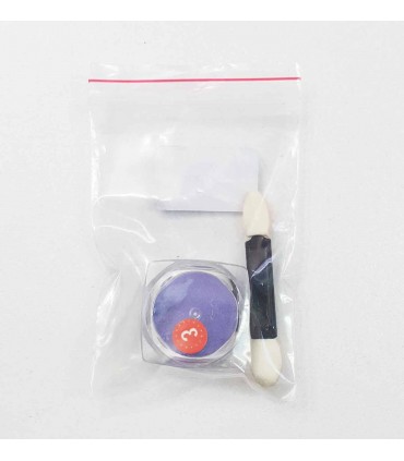 پودر کروم ناخن بنفش