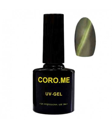 لاک ژل ناخن تک مرحله ای چشم گربه ای corome شماره ۱۶۱