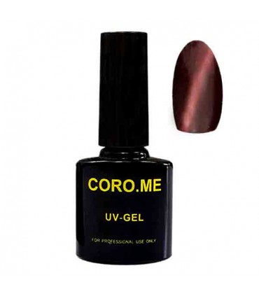 لاک ژل ناخن تک مرحله ای چشم گربه ای corome شماره ۱۶۳