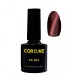 لاک ژل ناخن تک مرحله ای چشم گربه ای corome شماره ۱۶۳