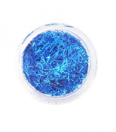 لمه ناخن رنگ آبی کاربنی 1