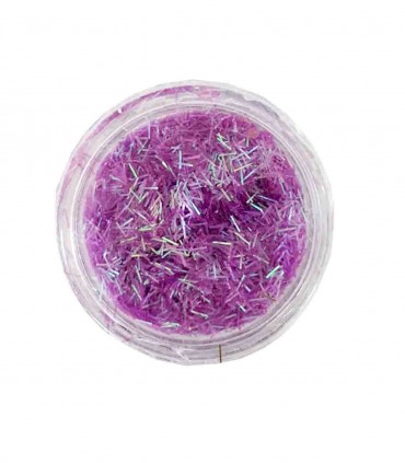 لمه ناخن رنگ بنفش هفت رنگ 1