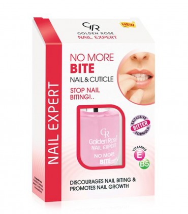 لاک مراقبتی ضد جویدگی ناخن گلدن رز no more bite 1