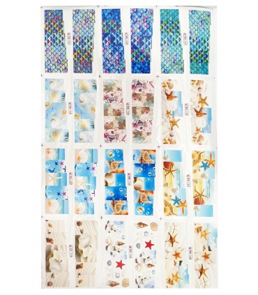 لنز سه بعدی ناخن شماره BN157