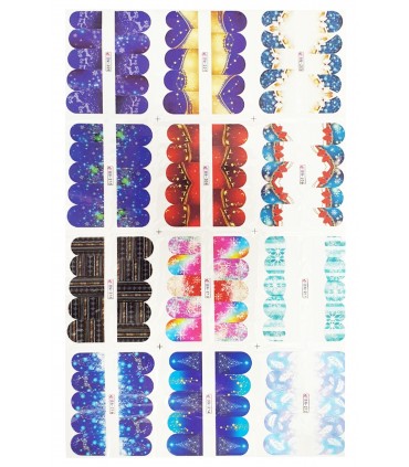 لنز سه بعدی ناخن شماره BN205