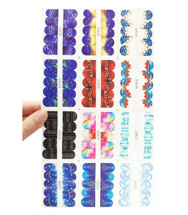 لنز سه بعدی ناخن شماره BN205 دست