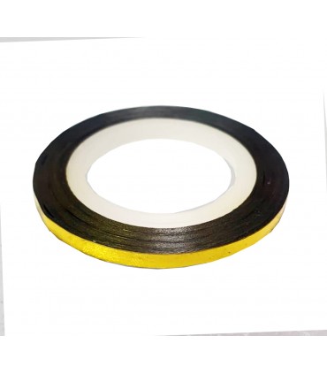 نوار طراحی ناخن متوسط طلایی