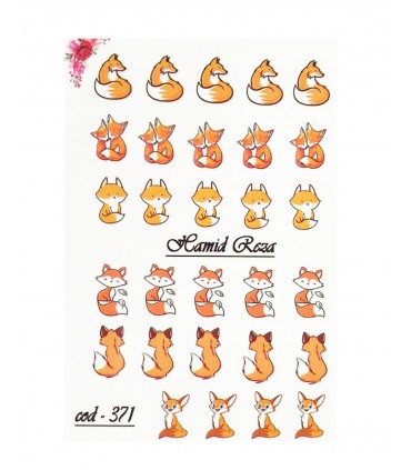 لنز ناخن مدل روباه