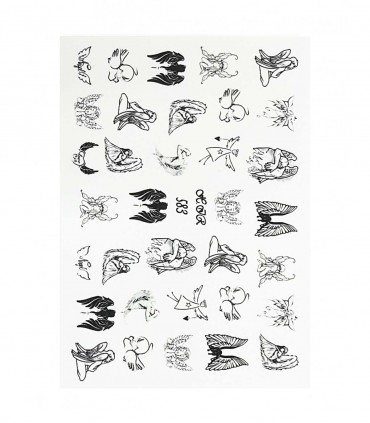 لنز ناخن مدل فرشته غمگین